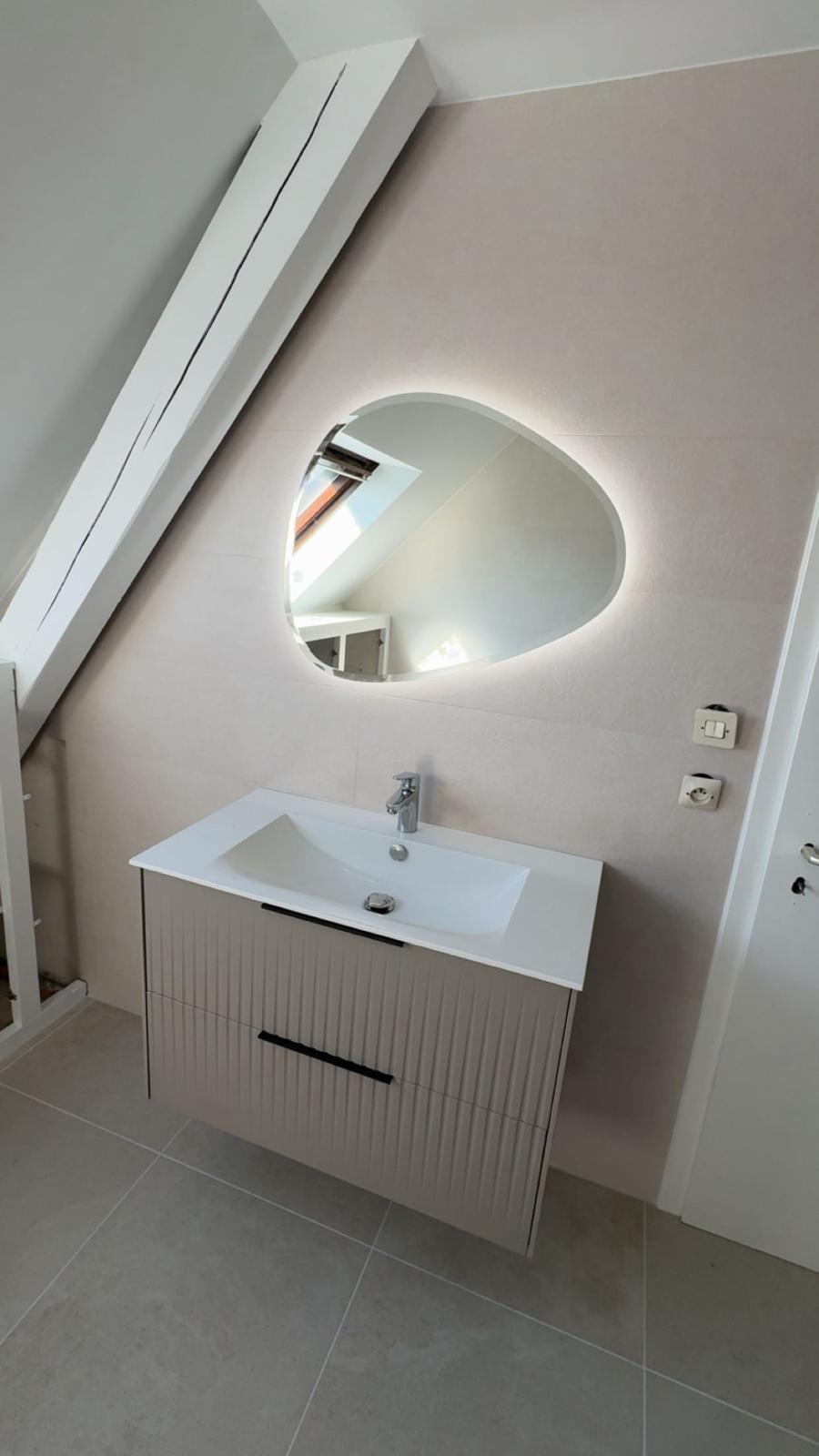 R&eacute;alisation d&rsquo;une salle de bain cl&eacute; en main &agrave; Raedersheim, pr&egrave;s de Guebwiller et Soultz dans le Haut-Rhin Saint-Louis